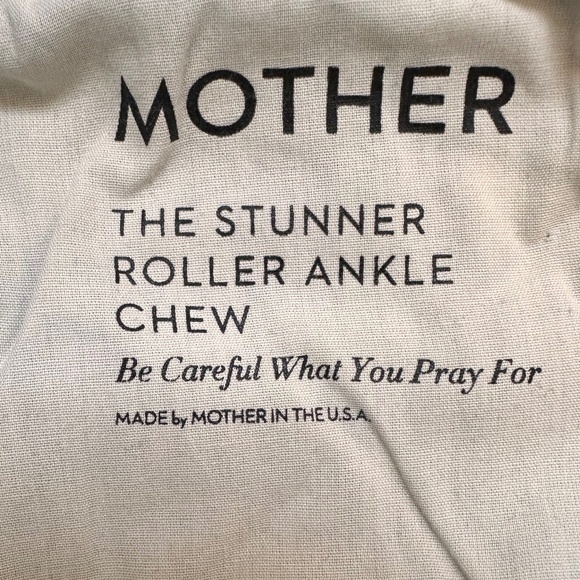 MOTHER The Stunner Roller Ankle Chew Jeans, Size 28 - Picture 3 of 11